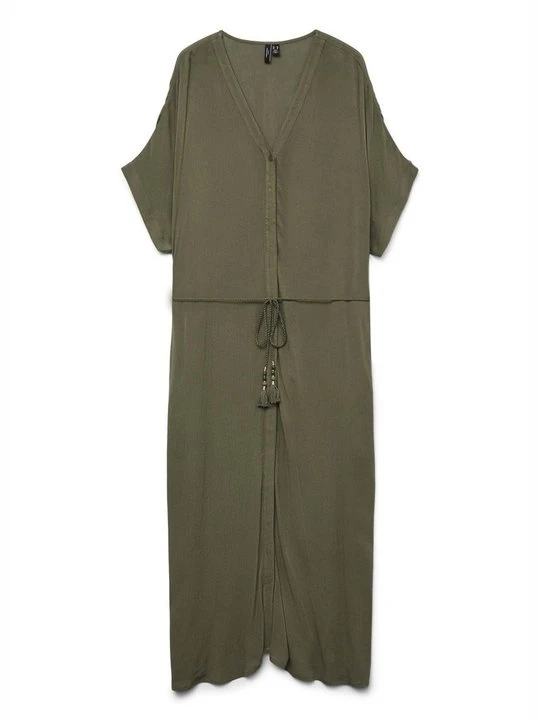 Zdjęcie produktu Sukienka koszulowa Vero Moda khaki