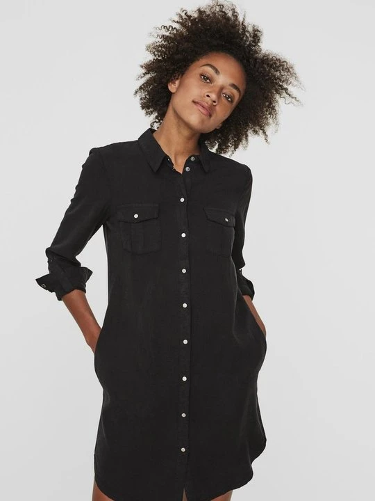 Zdjęcie produktu Sukienka koszulowa Vero Moda czarny