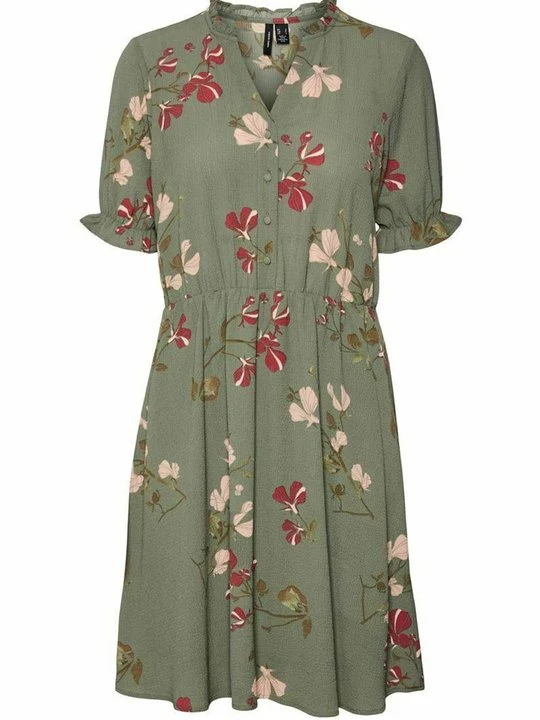 Zdjęcie produktu Sukienka koszulowa Vero Moda jasnozielony