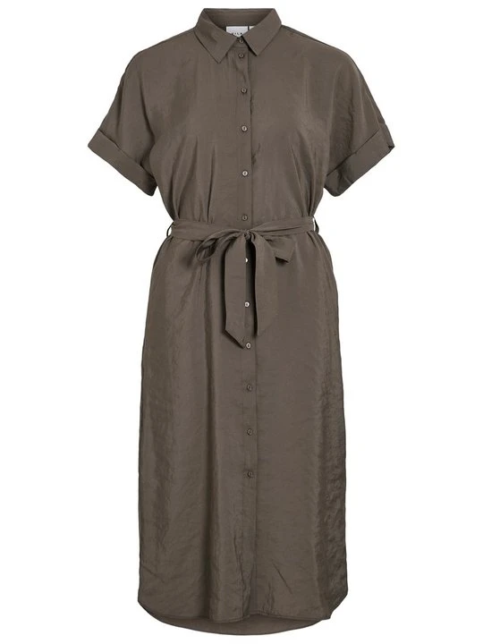 Zdjęcie produktu Sukienka koszulowa Vila brązowy