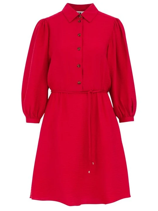 Zdjęcie produktu Sukienka koszulowa WE Fashion czerwony