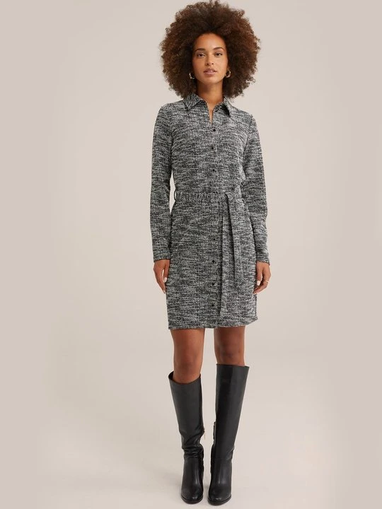 Zdjęcie produktu Sukienka koszulowa WE Fashion czarny