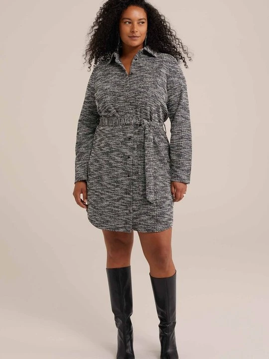 Zdjęcie produktu Sukienka koszulowa WE Fashion czarny