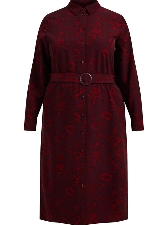 Zdjęcie produktu Sukienka koszulowa WE Fashion czerwony