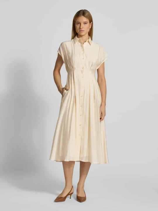 Zdjęcie produktu Sukienka koszulowa z listwą guzikową Jake*s Beżowy
