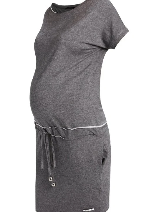 Zdjęcie produktu Sukienka letnia 9Fashion ciemnoszary melanż