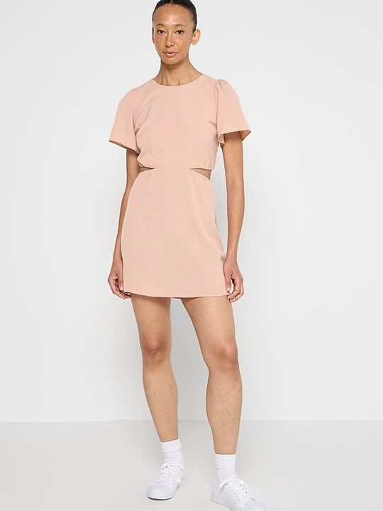 Zdjęcie produktu Sukienka letnia Abercrombie & Fitch różowy
