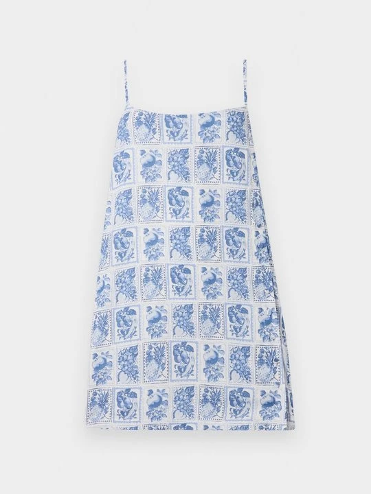 Zdjęcie produktu Sukienka letnia Abercrombie & Fitch jasnoniebieski