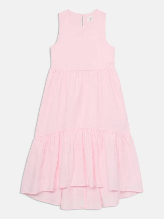 Zdjęcie produktu Sukienka letnia Abercrombie & Fitch jasnoróżowy