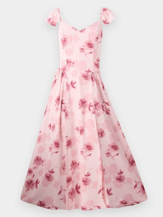 Zdjęcie produktu Sukienka letnia Abercrombie & Fitch różowy