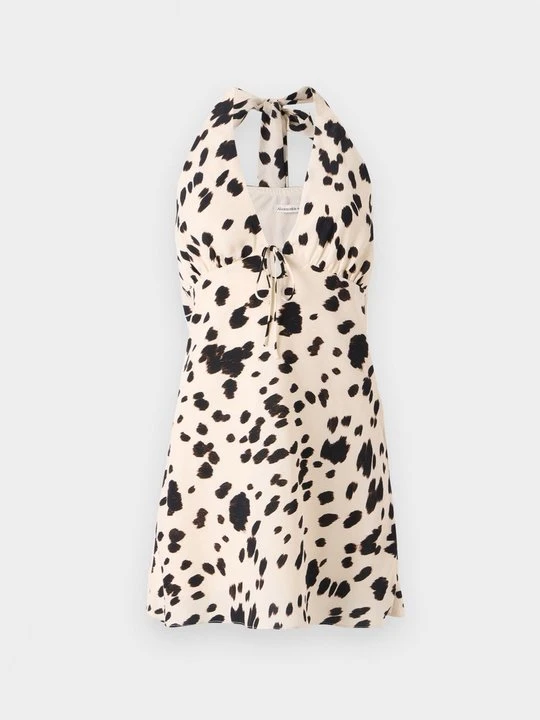 Zdjęcie produktu Sukienka letnia Abercrombie & Fitch mleczny