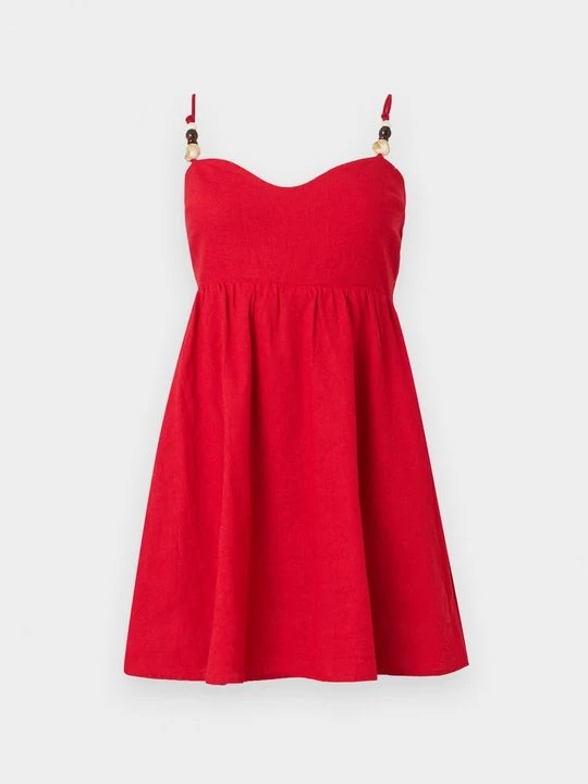 Zdjęcie produktu Sukienka letnia Abercrombie & Fitch czerwony