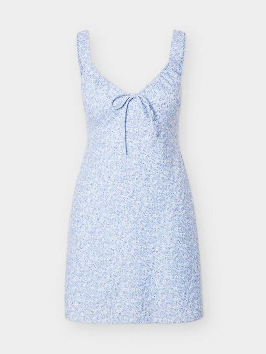 Zdjęcie produktu Sukienka letnia Abercrombie & Fitch jasnoniebieski