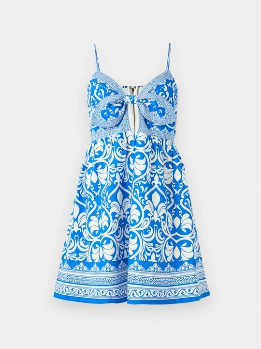 Zdjęcie produktu Sukienka letnia Alice + Olivia niebieski