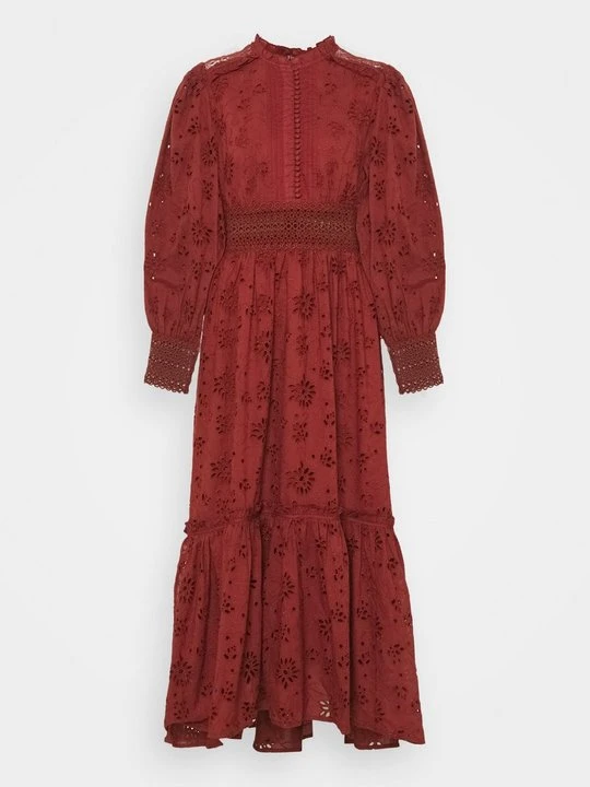 Zdjęcie produktu Sukienka letnia AllSaints czerwony metalik