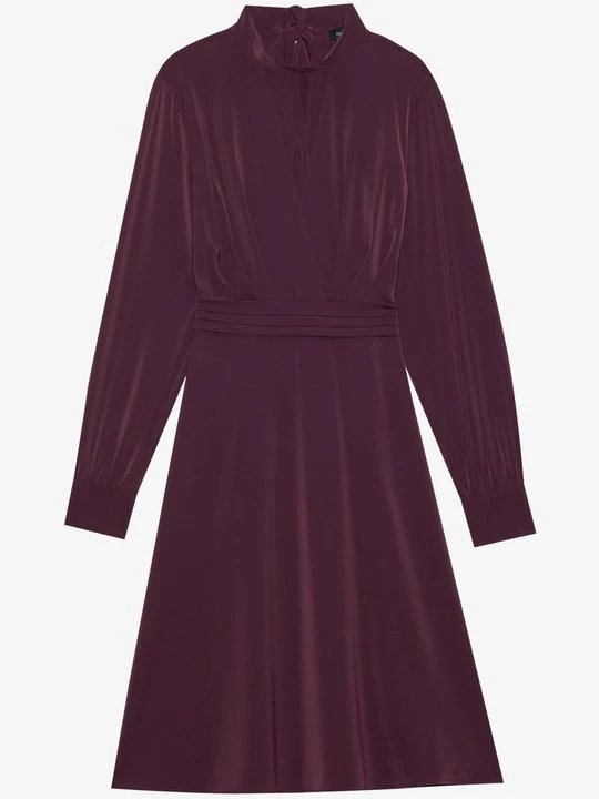 Zdjęcie produktu Sukienka letnia Anna Field By Zalando bordowy