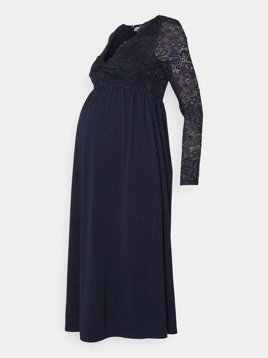 Zdjęcie produktu Sukienka letnia Anna Field MAMA By Zalando granatowy