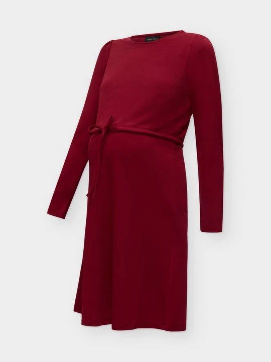 Zdjęcie produktu Sukienka letnia Anna Field MAMA By Zalando bordowy