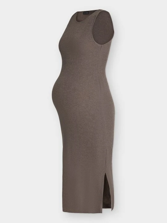 Zdjęcie produktu Sukienka letnia Anna Field MAMA By Zalando ciemnobrązowy melanż