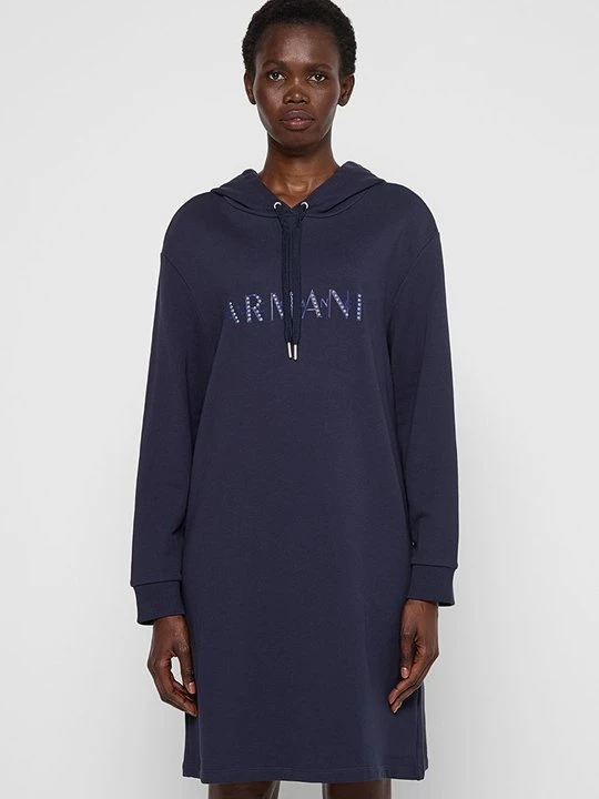 Zdjęcie produktu Sukienka letnia Armani Exchange granatowy