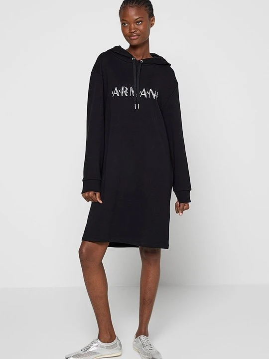 Zdjęcie produktu Sukienka letnia Armani Exchange czarny