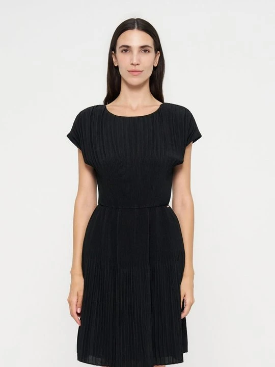 Zdjęcie produktu Sukienka letnia Armani Exchange czarny melanż