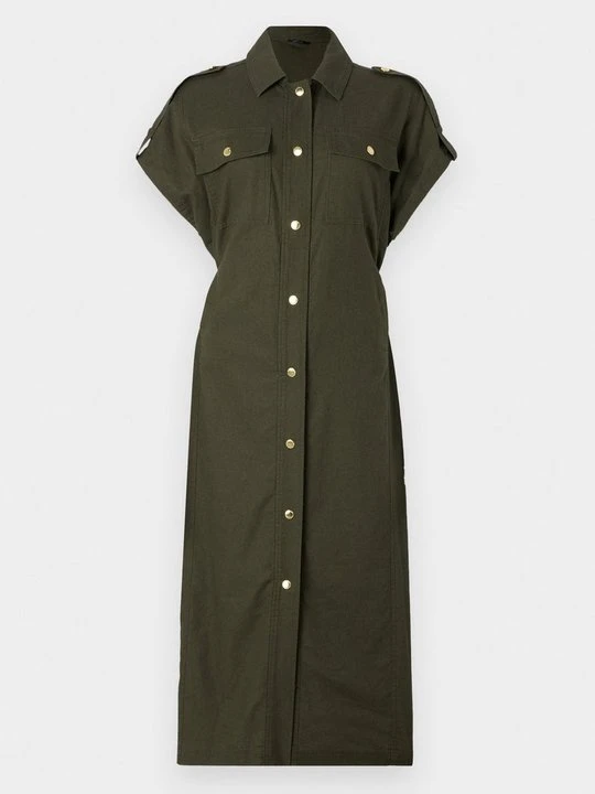 Zdjęcie produktu Sukienka letnia Barbour oliwkowy