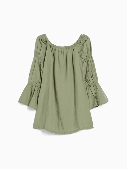 Zdjęcie produktu Sukienka letnia Bershka khaki