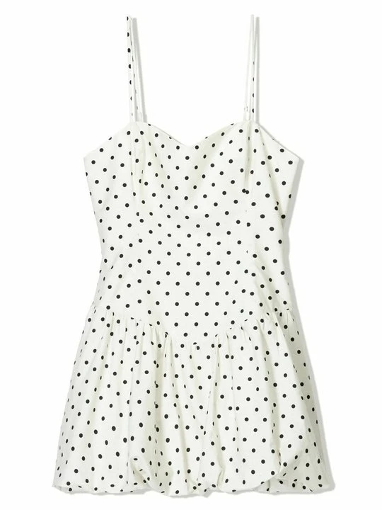 Zdjęcie produktu Sukienka letnia Bershka beżowy