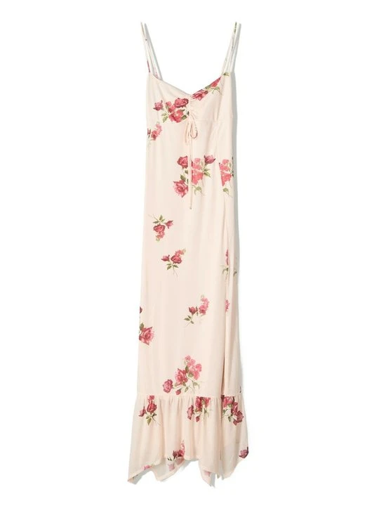 Zdjęcie produktu Sukienka letnia Bershka jasnoróżowy