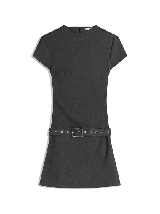 Zdjęcie produktu Sukienka letnia Bershka ciemnoszary