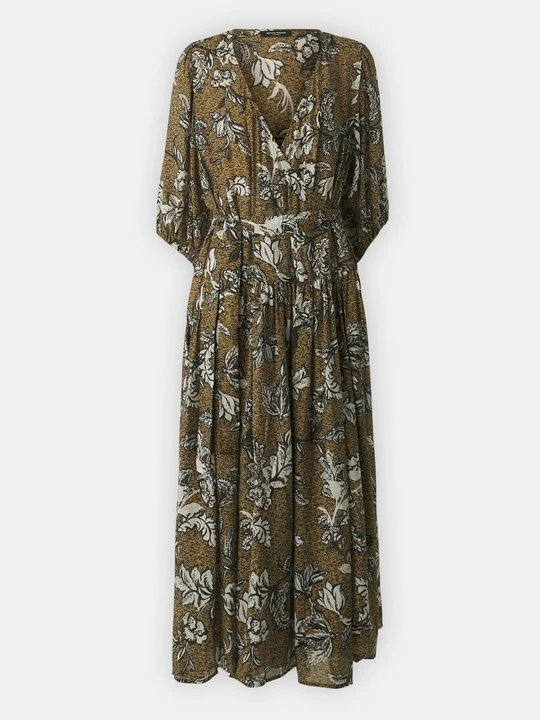Zdjęcie produktu Sukienka letnia Bruuns Bazaar khaki