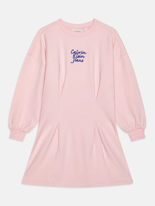 Zdjęcie produktu Sukienka letnia Calvin Klein Jeans jasnoróżowy