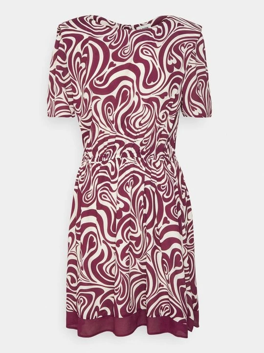 Zdjęcie produktu Sukienka letnia CLAUDIE PIERLOT bordowy