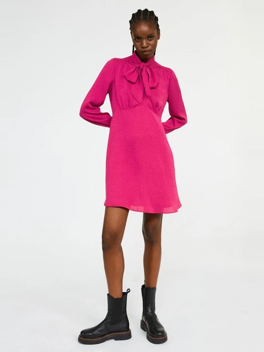 Zdjęcie produktu Sukienka letnia CLAUDIE PIERLOT fioletowy