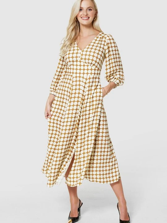 Zdjęcie produktu Sukienka letnia Closet jasny brąz