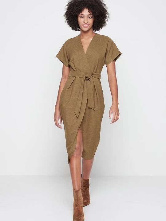 Zdjęcie produktu Sukienka letnia Closet oliwkowy