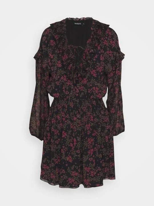 Zdjęcie produktu Sukienka letnia Desigual bordowy