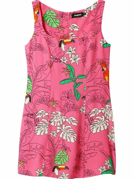 Zdjęcie produktu Sukienka letnia Desigual różowy