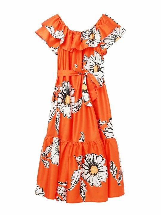 Zdjęcie produktu Sukienka letnia Desigual pomarańczowy