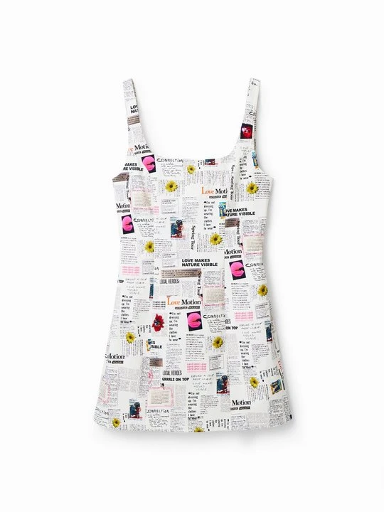 Zdjęcie produktu Sukienka letnia Desigual biały