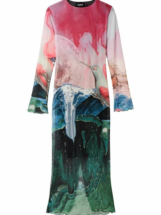 Zdjęcie produktu Sukienka letnia Desigual czerwony