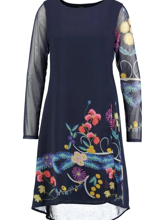 Zdjęcie produktu Sukienka letnia Desigual granatowy
