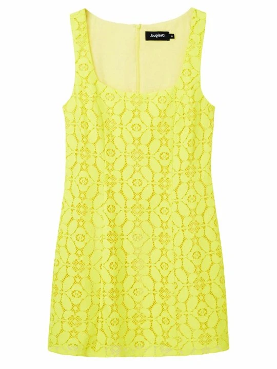 Zdjęcie produktu Sukienka letnia Desigual żółty