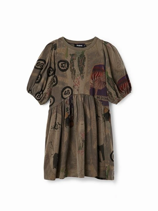 Zdjęcie produktu Sukienka letnia Desigual khaki