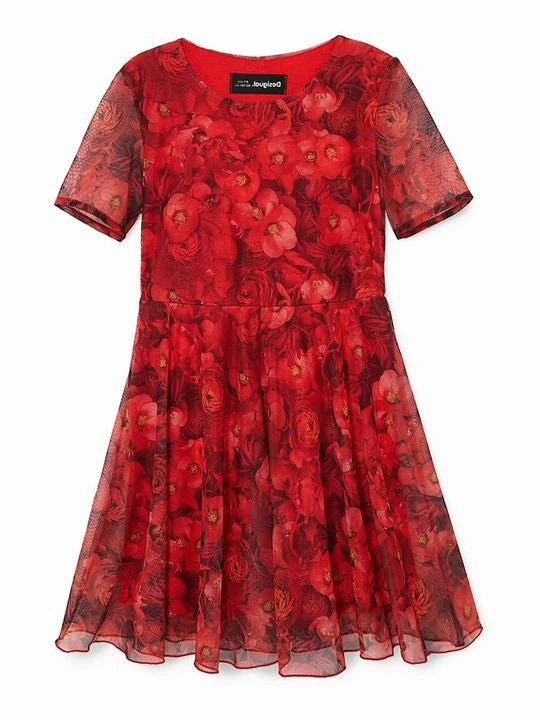Zdjęcie produktu Sukienka letnia Desigual czerwony