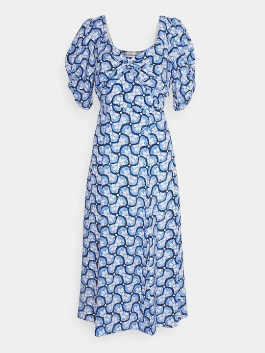 Zdjęcie produktu Sukienka letnia Diane Von Furstenberg niebieski