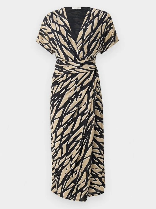 Zdjęcie produktu Sukienka letnia Diane Von Furstenberg brązowy