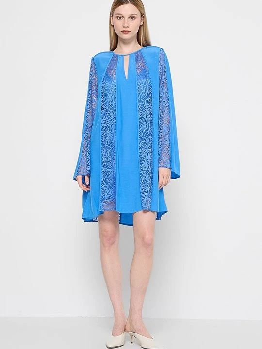 Zdjęcie produktu Sukienka letnia Diane Von Furstenberg niebieski