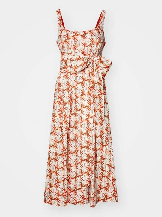 Zdjęcie produktu Sukienka letnia Diane Von Furstenberg pomarańczowy